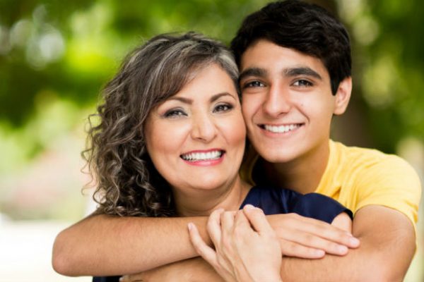 Mother and son