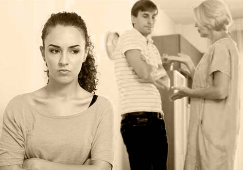 If your mother-in-law hates you than she complains about you when your husband is alone
