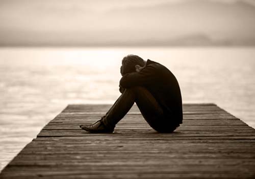 sad man