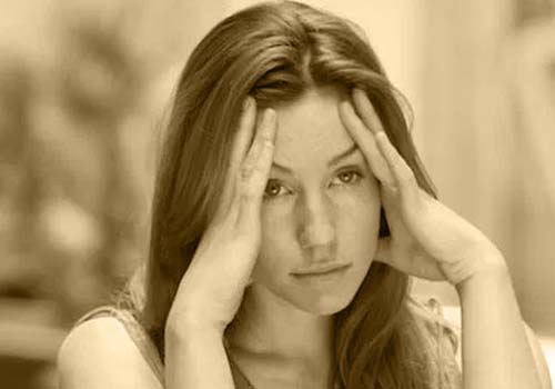 sad women