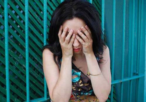 sad women