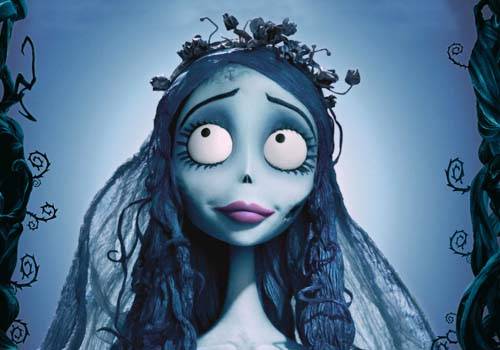 scared bride caricature