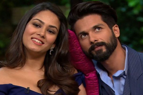 shahid and mira in koffee with karan