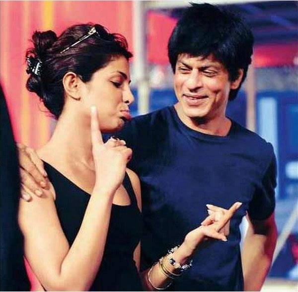 shahrukh and priyanka chopra were in an affair. This was one of Priyanka Chopra's many love affairs.