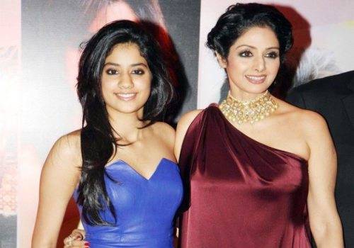sridevi with jhanvi