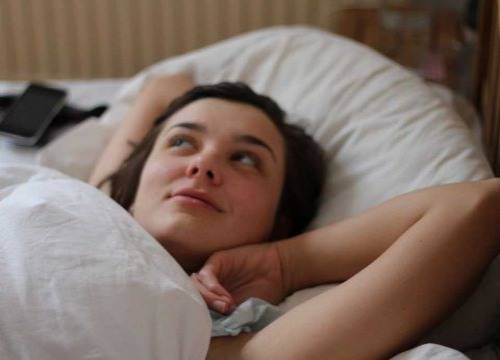 young girl thinking