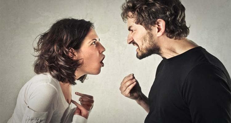 Pareja que discute