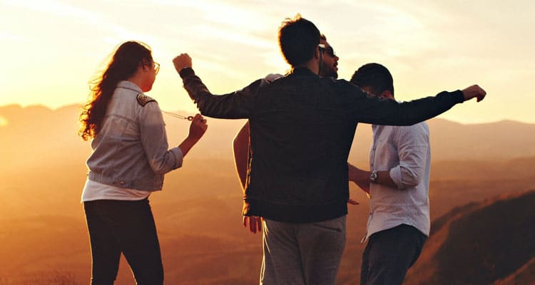 Spend time apart from each other