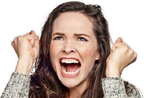 angry lady