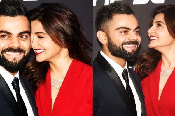 anushka and virat in at event