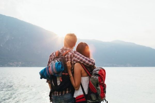 couple on holiday