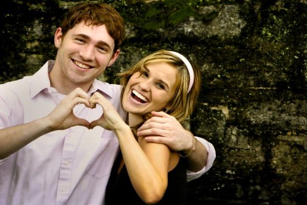 happy young couple