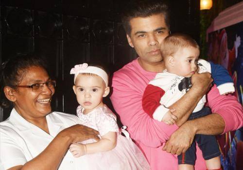 karan with his children