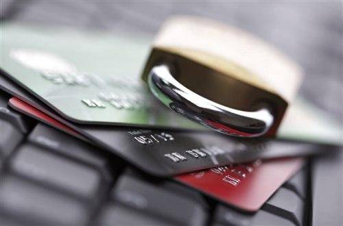lock on the credit cards