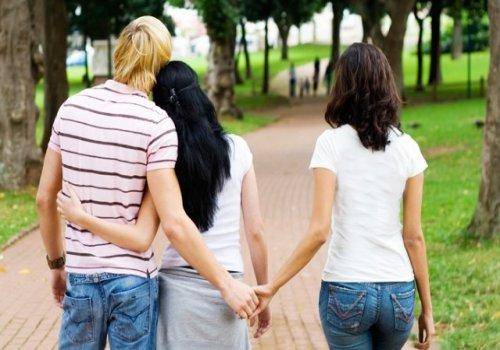 man with love and other lady