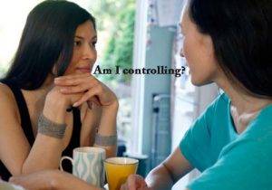 two girl talking
