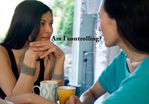 two girl talking