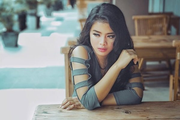 woman silent because something happens wrong