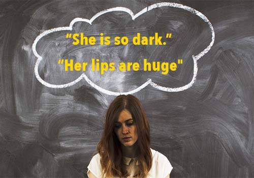 She is so dark