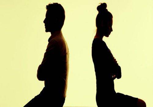 Unhappy-couple