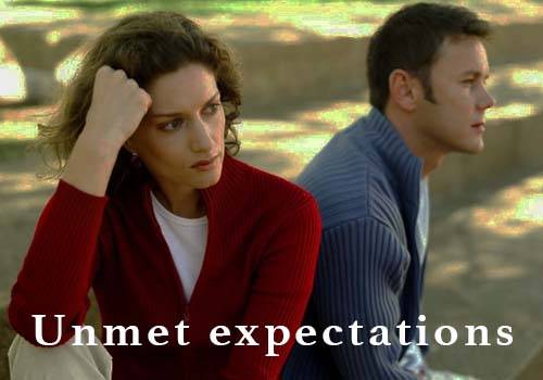 Unmet expectations