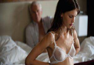 lady in bed