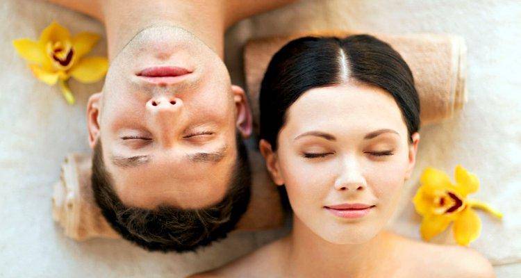 couple skin care and beauty regimen