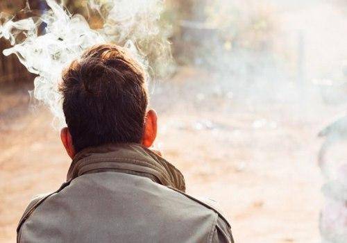 man smoking