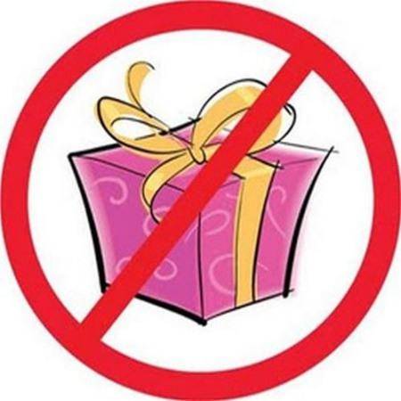 no gift