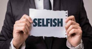 signs you are selfish