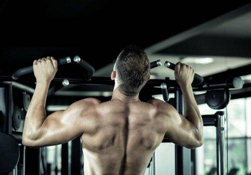 sexy man in gym