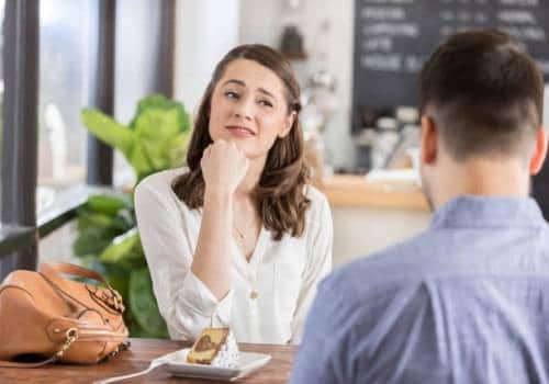 woman on a date