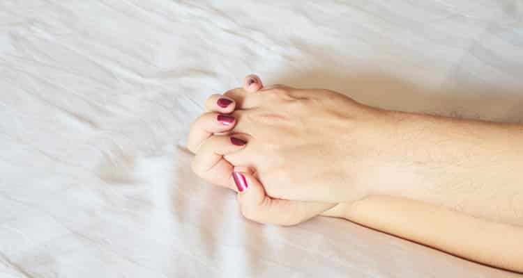 Couple during sex