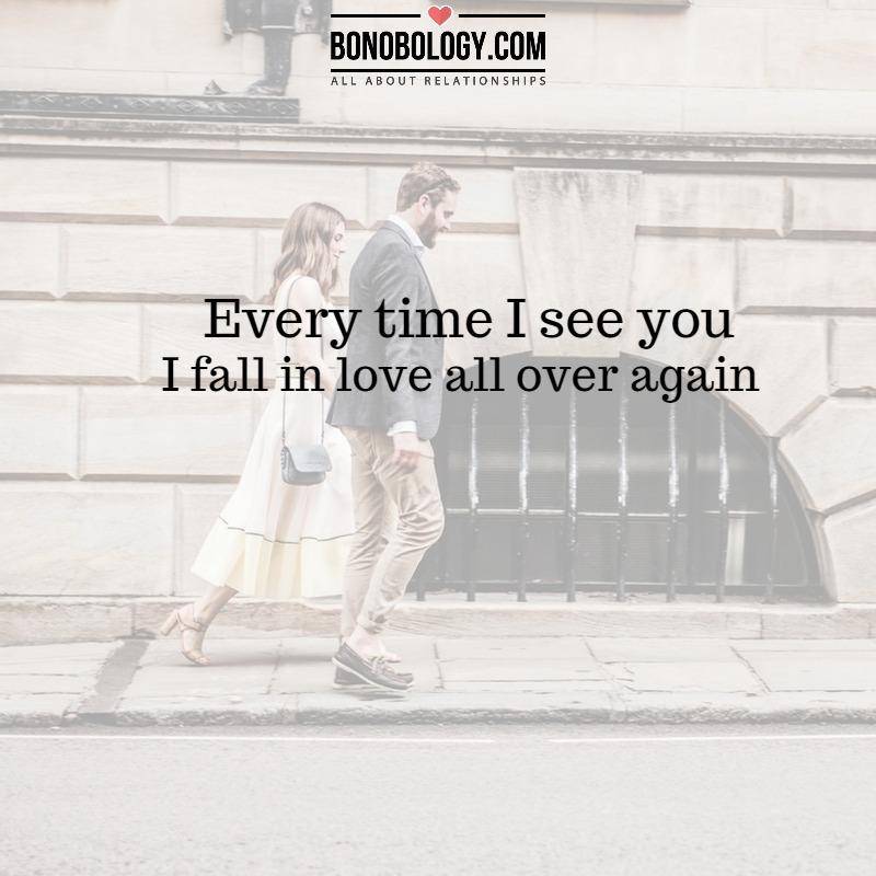 I fall in love