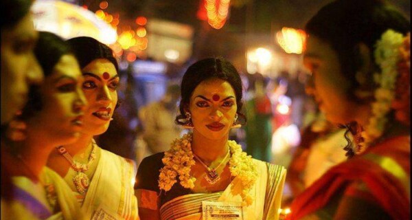 Transgender man in kerala temple