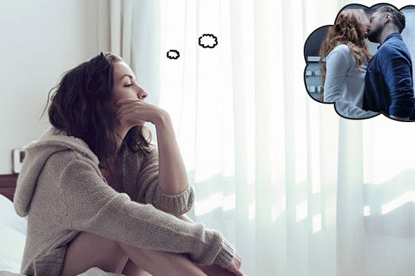 Women thinking