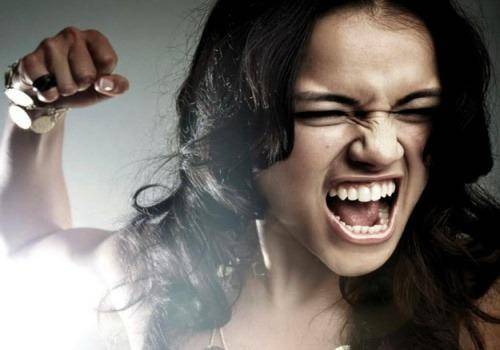 angry woman