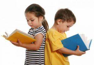 children reading