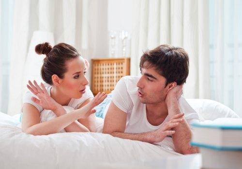couple discussing