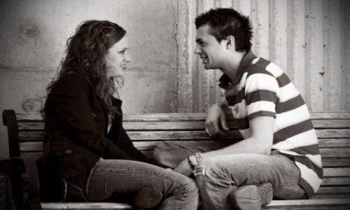 couple talking to each other