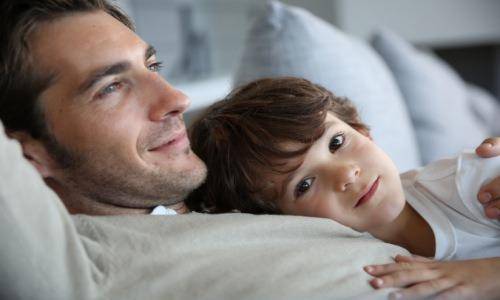 dad with child