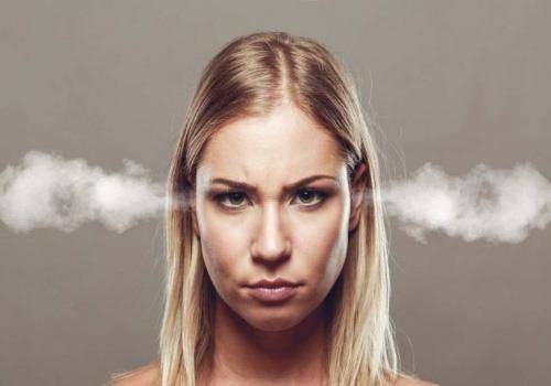 frustrated woman