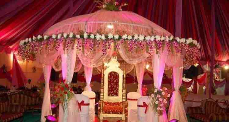 Indian wedding lightning & decoration