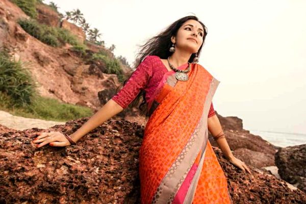 lady in saree