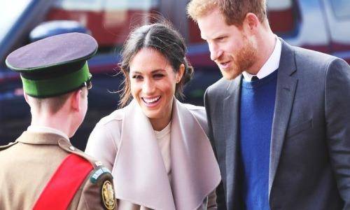 Meghan and harry on tour