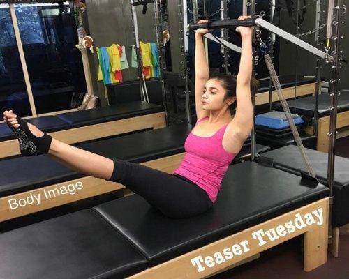 alia bhatt working out