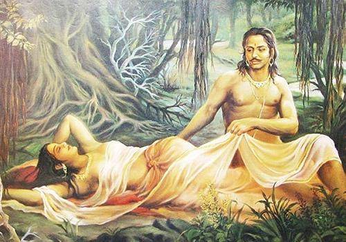 Dushyant and Shakuntala, were madly in love but he forgot her because of a curse