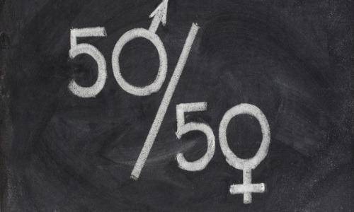 Board showing Feminism