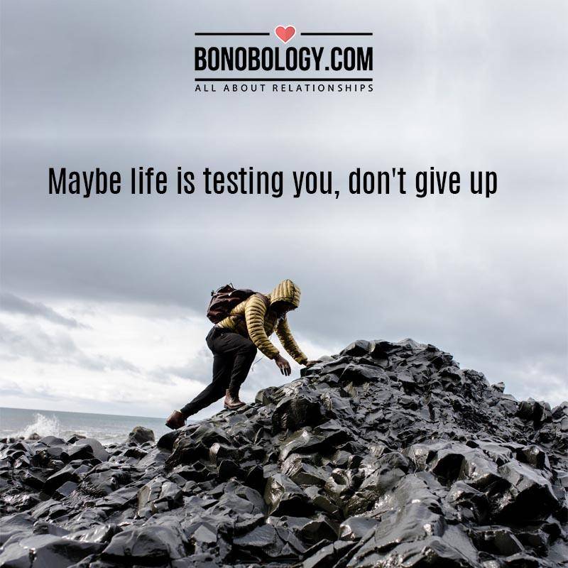 Don't give up