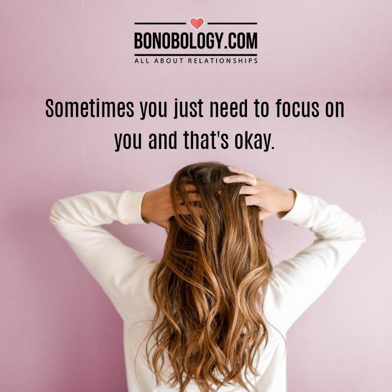Focus on you